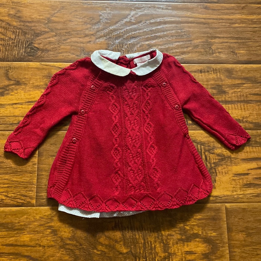Shabby Chic Baby Holiday Sweater